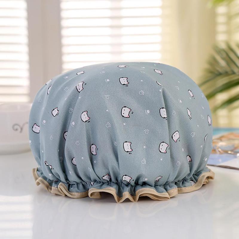 Shower Caps Portable Convenient Cute Clear Pattern Bath Cap Hard To Fade Lightweight For Bathroom
Shower Caps Portable Convenient Cute Clear Pattern Bath Cap Hard To Fade Lightweight For Bathroom