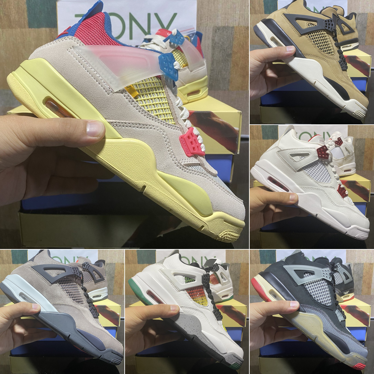 2021 New Arrival Top Quality White X Sail Men Jumpman 4 4s Basketball Shoes Kaws Travis Scotts Cactus Jack Cool Grey Women's Trainer Shoes, Box
2021 New Arrival Top Quality White X Sail Men Jumpman 4 4s Basketball Shoes Kaws Travis Scotts Cactus Jack Cool Grey Women's Trainer Shoes, Box