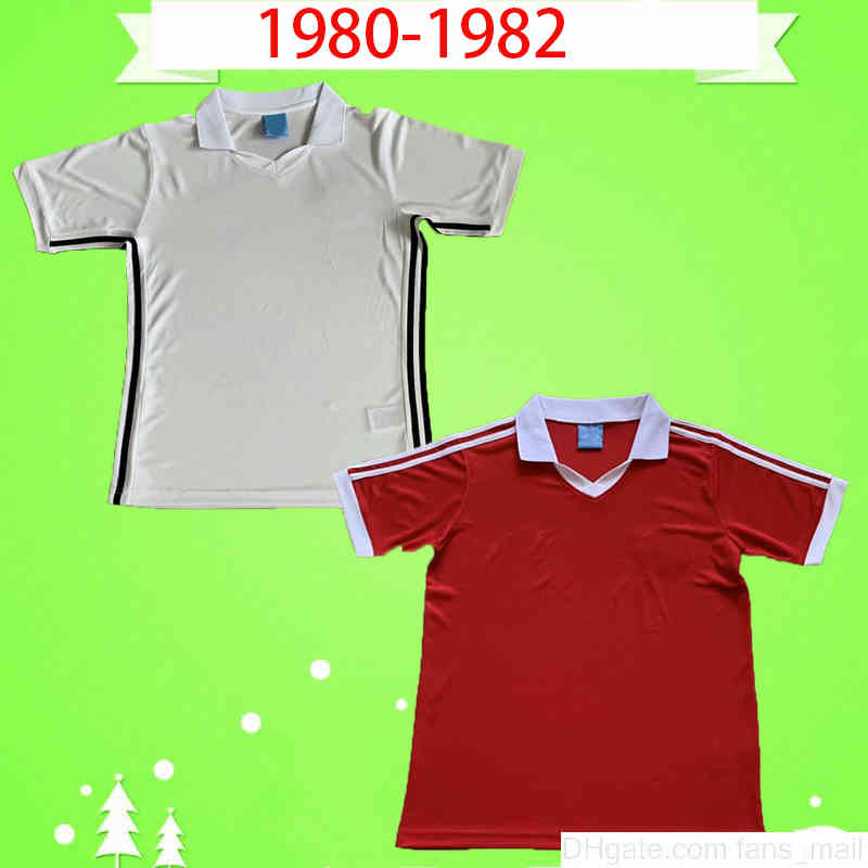Manchester 1980 1982 RETRO FOOTBALL Shirt UniformS 80 82 Vintage red white home away soccer jerseys MAN UTD, Retro 1980
Manchester 1980 1982 RETRO FOOTBALL Shirt UniformS 80 82 Vintage red white home away soccer jerseys MAN UTD, Retro 1980