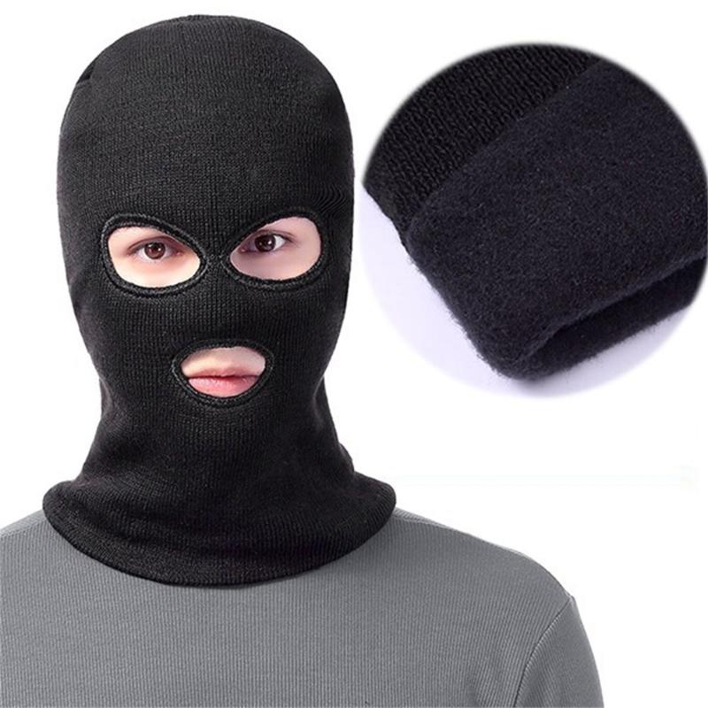 Beanies Fashion 3 Hole Helmet Warm Mask Balaclava Hood Full Face Cap Ski Winter Riding Army Tactical
Beanies Fashion 3 Hole Helmet Warm Mask Balaclava Hood Full Face Cap Ski Winter Riding Army Tactical