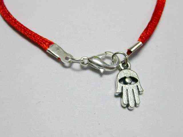 10 Mixed Kabbalah Hand Charms Red String Good Luck Bracelets 211124