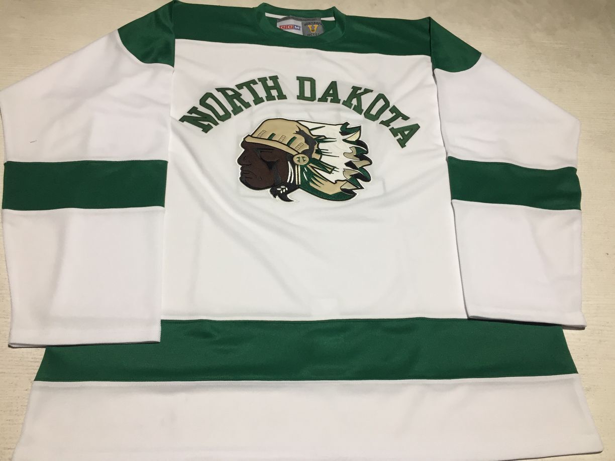 Customized Vintage 1954 North Dakota Sioux Hockey Jersey Men's Stitched Fighting #14 White Jerseys S-6XL
Customized Vintage 1954 North Dakota Sioux Hockey Jersey Men's Stitched Fighting #14 White Jerseys S-6XL