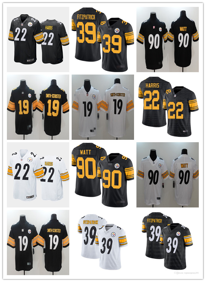Men Women Youth PittsburghSteelers19 JuJu Smith-Schuster 90 T.J. Watt 22 Najee Harris 39 Minkah Fitzpatrick Football Jerseys, Black;red
Men Women Youth PittsburghSteelers19 JuJu Smith-Schuster 90 T.J. Watt 22 Najee Harris 39 Minkah Fitzpatrick Football Jerseys, Black;red