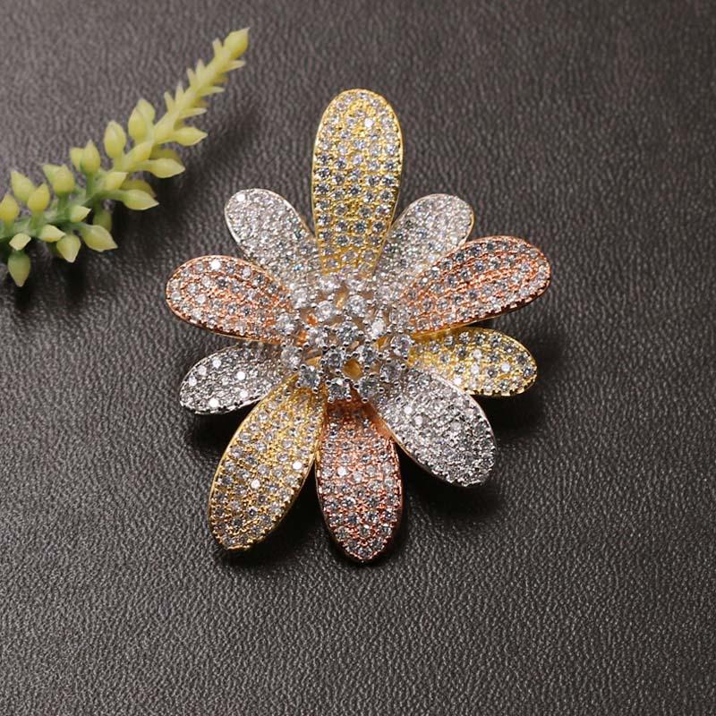 Pins, Brooches Vanifin Fashion Jewelry Western Style Delicate Flower Brooch Pendant Dual Use For Banquet Micro Paved Luxury Bridal Gift, Gray
Pins, Brooches Vanifin Fashion Jewelry Western Style Delicate Flower Brooch Pendant Dual Use For Banquet Micro Paved Luxury Bridal Gift, Gray
