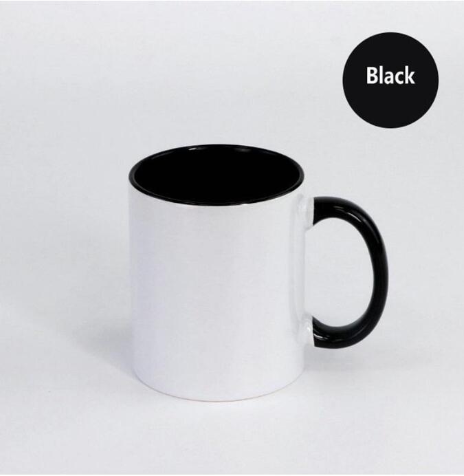 Blank Sublimation Ceramic Mug Color Handle Color Inside Blank Cup By Sublimation INK DIY Transfer Heat Press Print Mug SEA HHC6845, 11oz
Blank Sublimation Ceramic Mug Color Handle Color Inside Blank Cup By Sublimation INK DIY Transfer Heat Press Print Mug SEA HHC6845, 11oz