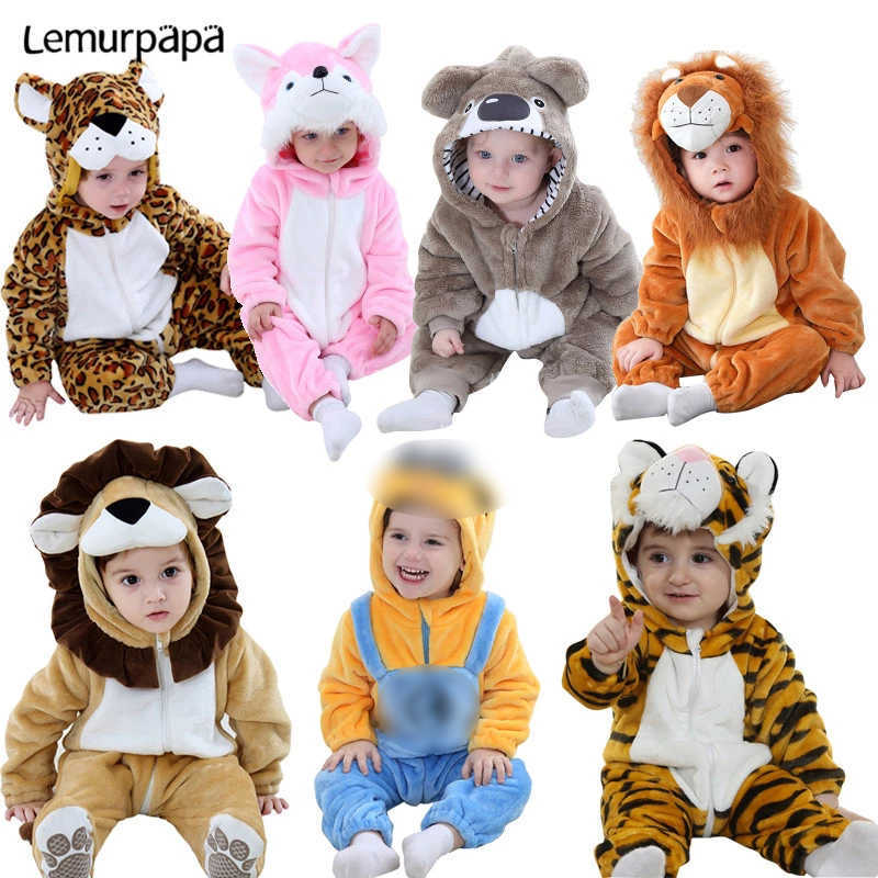 Winter Baby Romper Clothes 0-3y Animal Lion Koala Toddler Boy Girl born baby Onesie Zipper Flannel Warm Festival Rompers 210722, Hax-051
Winter Baby Romper Clothes 0-3y Animal Lion Koala Toddler Boy Girl born baby Onesie Zipper Flannel Warm Festival Rompers 210722, Hax-051