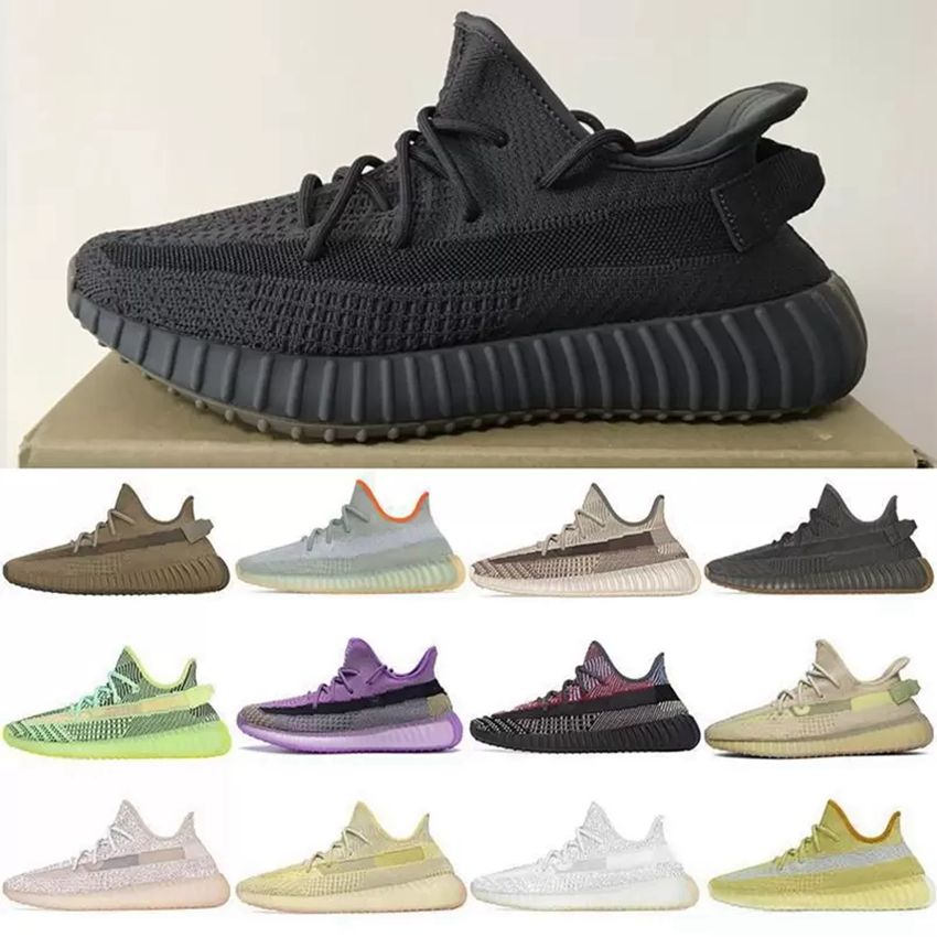 

Kanye West Casual Shoes Yezzys 350 yessy yeezys yezy v2 Mens Womens Running Sports Sneakers Mx Oat Black Static Zebra Boosts Trainers Eur 36-48 With Box Stockx, 45