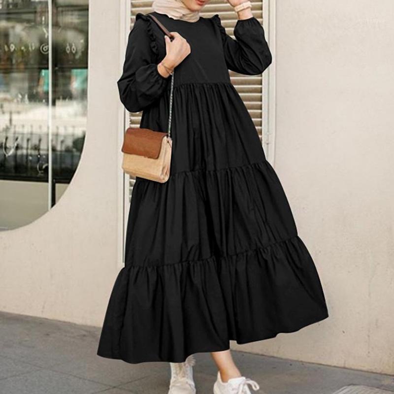 Casual Dresses Mu-slim Fashion Long Sleeve Maxi Kaftan Turkey Ar-abic Is-lamic Clothing Women Dress Femme Hiver 2021 Musulman Ensembles, Black
Casual Dresses Mu-slim Fashion Long Sleeve Maxi Kaftan Turkey Ar-abic Is-lamic Clothing Women Dress Femme Hiver 2021 Musulman Ensembles, Black