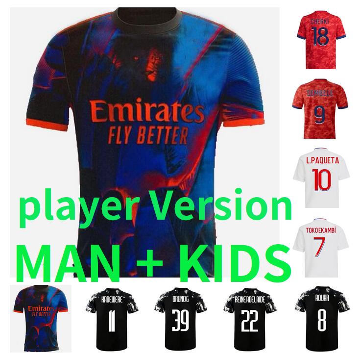 21 22 Lyonnais SHAQIRI BOATENG CHERKI AOUAR Soccer Jerseys DEMBELE TOUSART 2021 2022 maillot de football shirt L.PAQUETA TRAORE BRUNO G lyon men Kids kit shirts, Kids size
21 22 Lyonnais SHAQIRI BOATENG CHERKI AOUAR Soccer Jerseys DEMBELE TOUSART 2021 2022 maillot de football shirt L.PAQUETA TRAORE BRUNO G lyon men Kids kit shirts, Kids size