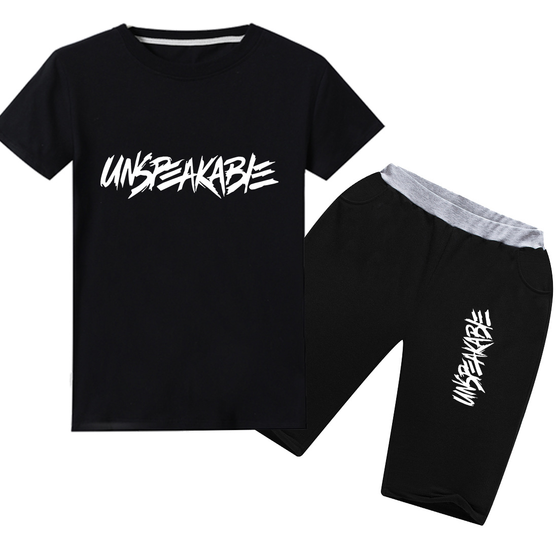 Teen Kids Boys Girls Unspeakable Clothing Sets Tracksuit Short Sleeve T Shirt and Knee Shorts Jogging for Toddler Boy Girl
Teen Kids Boys Girls Unspeakable Clothing Sets Tracksuit Short Sleeve T Shirt and Knee Shorts Jogging for Toddler Boy Girl