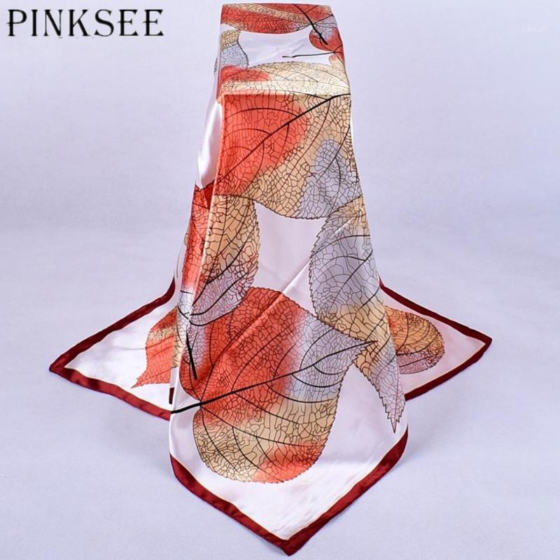 Scarves PINKSEE 90*90cm Square Scarf Artificial Silk Satin Printed Leaves Fashion Waiter Attedants Handkerchief, Blue;gray
Scarves PINKSEE 90*90cm Square Scarf Artificial Silk Satin Printed Leaves Fashion Waiter Attedants Handkerchief, Blue;gray