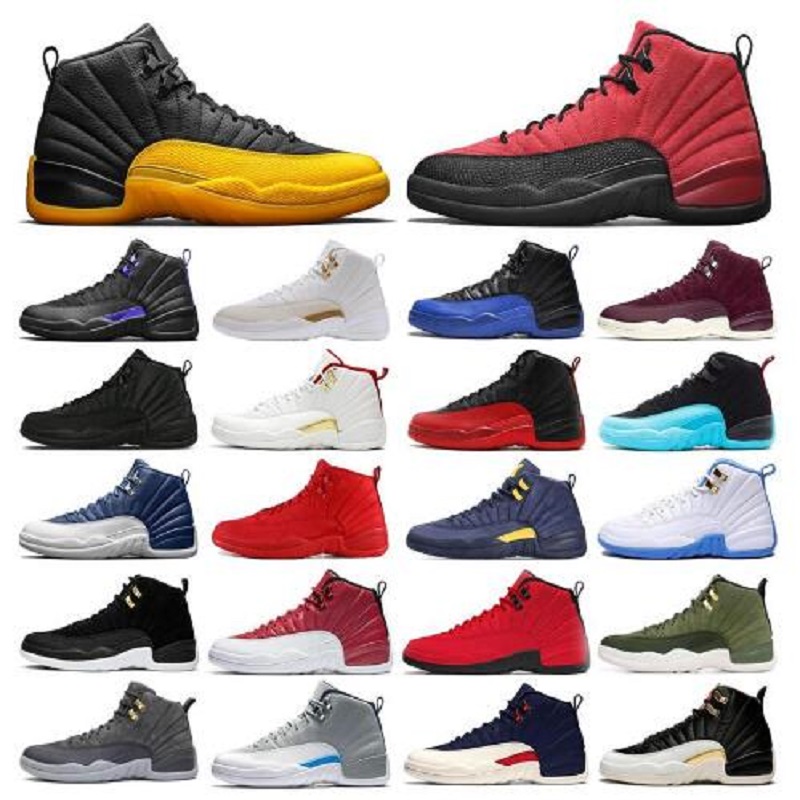 Men university blue 12 12s Basketball Shoes reverse flu game artric punch Black Dark Concord gold low easter women sneakers mens trainers, Color 48 cap and gown black jumpman
Men university blue 12 12s Basketball Shoes reverse flu game artric punch Black Dark Concord gold low easter women sneakers mens trainers, Color 48 cap and gown black jumpman