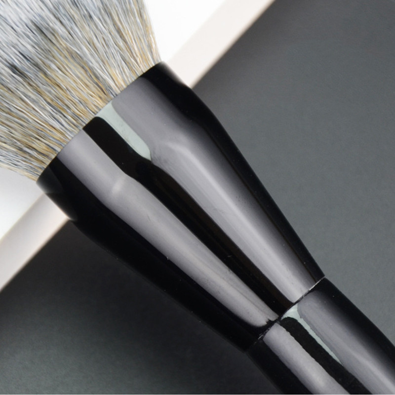 New Black PRO Bronzer Brush #80 Extra Large Round Domed Soft Brisltes Powder Beauty Cosmetics Tool z250527R64U