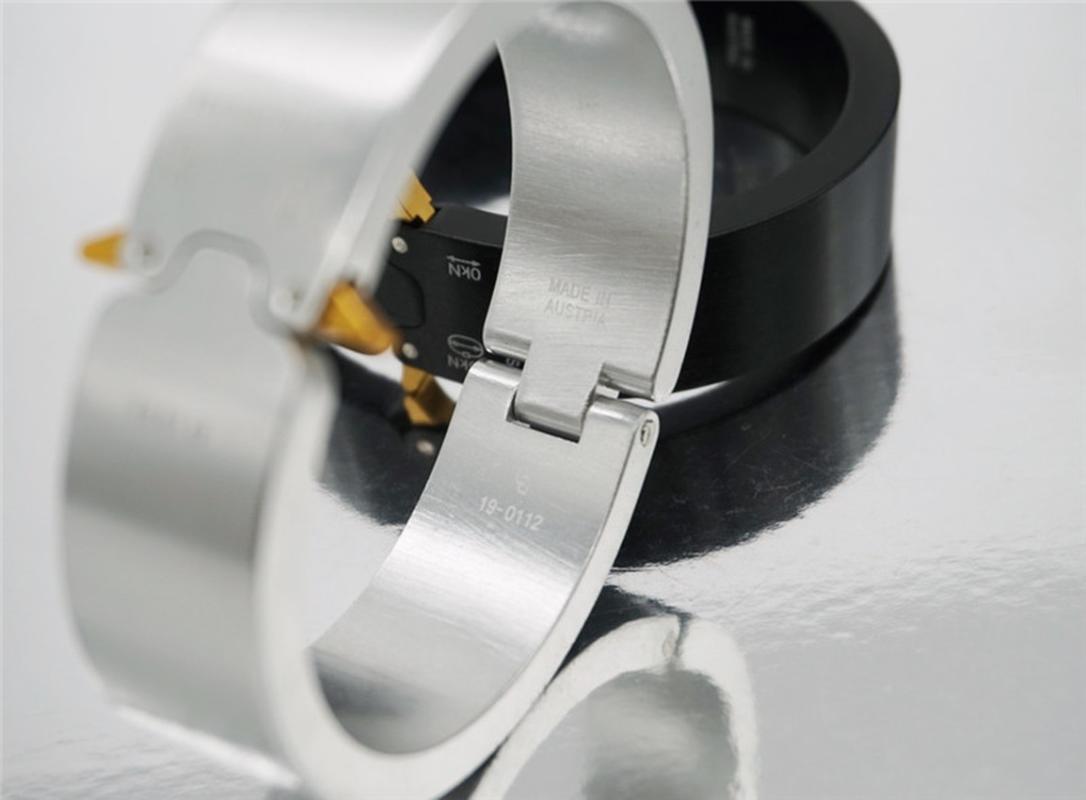 Bracelet Lover Couples Casual Letters Streetwear Functional Style Aluminium Alloy ALYX Bangles Bangle