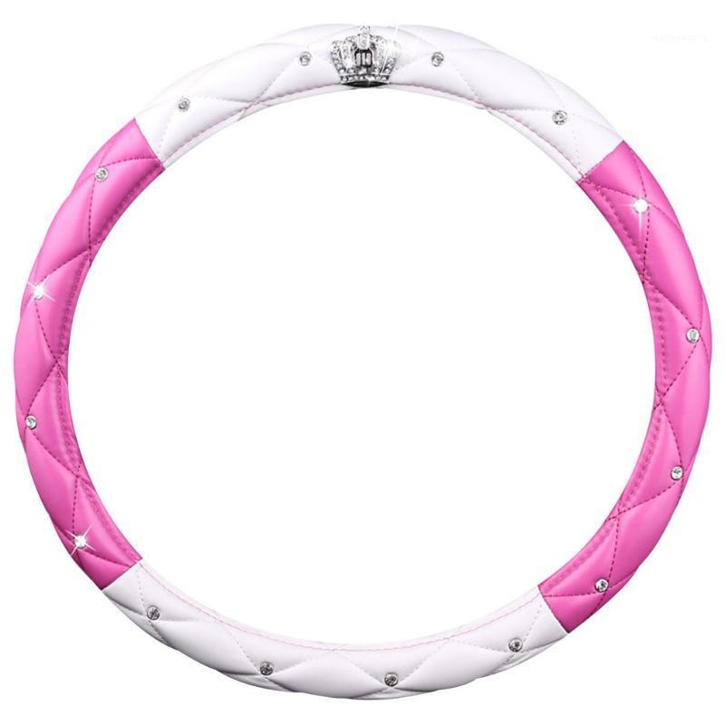 Steering Wheel Covers 38cm Car Crown With Diamond Cover Accessories No Irritating Chemicals
Steering Wheel Covers 38cm Car Crown With Diamond Cover Accessories No Irritating Chemicals