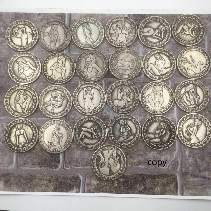 Hobo Nickel Coins Ancient Copy Coin Old Money Metal Gifts Sexy Antique Travel Souvenir Collection
Hobo Nickel Coins Ancient Copy Coin Old Money Metal Gifts Sexy Antique Travel Souvenir Collection