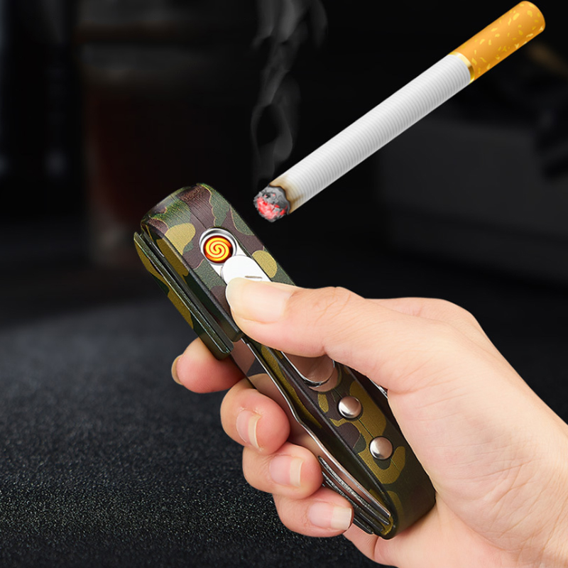 Mutifunction USB Rechargeabe Eectric ighter Gadgets For Men Coo Windproof Fameess ighters With ED ights aser
Mutifunction USB Rechargeabe Eectric ighter Gadgets For Men Coo Windproof Fameess ighters With ED ights aser