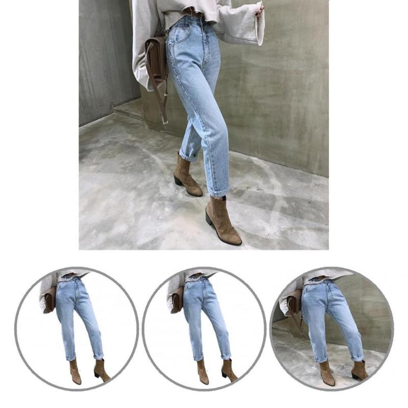 Women's Jeans Comfortable Fashion Casual High Waist Slim Pants Light Blue Wear Resistant For Dating
Women's Jeans Comfortable Fashion Casual High Waist Slim Pants Light Blue Wear Resistant For Dating