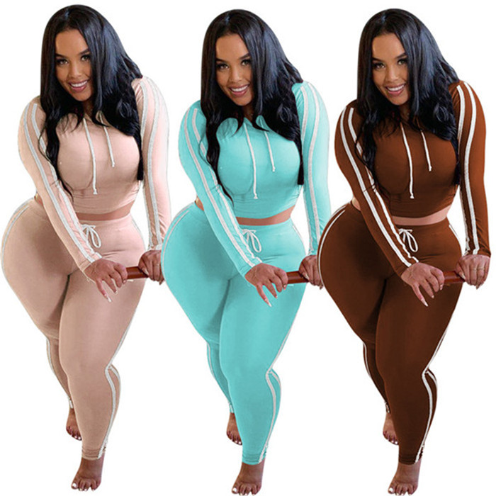 Plus Size Tracksuits Womens Designer Long Sleeve Hooded T Shirts and Pencil Pants Autumn Casual Women 2 pcs Sets, Pink
Plus Size Tracksuits Womens Designer Long Sleeve Hooded T Shirts and Pencil Pants Autumn Casual Women 2 pcs Sets, Pink