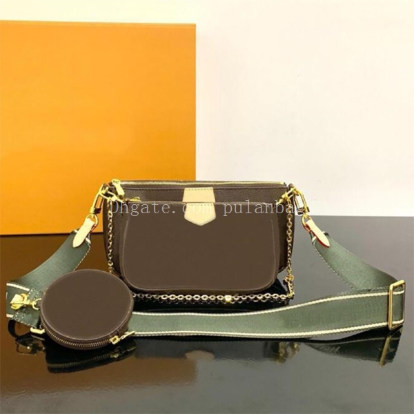 Luxury Designer Bags Pipple Emboss Printing Flowers 3 in 1 Chain Bag Patent Leather Wallet Card Crossbody Purse Shoulder Messenger Handbag 24cm, Pink shoulder strap
Luxury Designer Bags Pipple Emboss Printing Flowers 3 in 1 Chain Bag Patent Leather Wallet Card Crossbody Purse Shoulder Messenger Handbag 24cm, Pink shoulder strap
