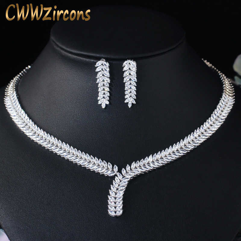 Gorgeous White Gold Color African Nigerian Design Fashion Bridal Wedding CZ Crystal Jewelry Set for Women Party T035 210714
Gorgeous White Gold Color African Nigerian Design Fashion Bridal Wedding CZ Crystal Jewelry Set for Women Party T035 210714