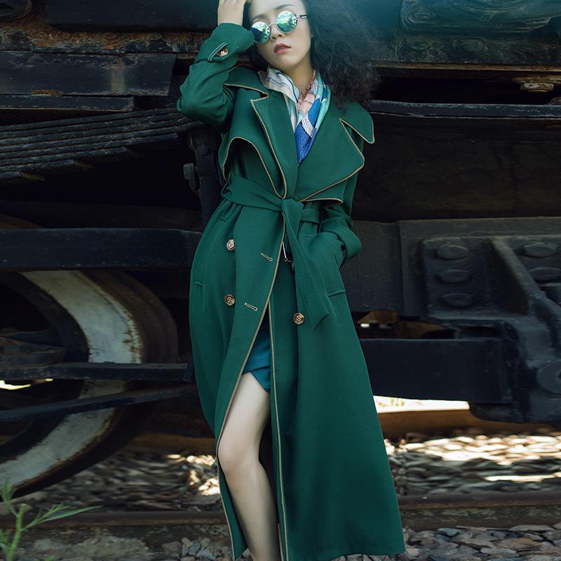 Women's Trench Coats Super Good Quality Women Extra Long Double Breasted Belted Waist British Style Ladies Classic Wind Coat, Tan;black
Women's Trench Coats Super Good Quality Women Extra Long Double Breasted Belted Waist British Style Ladies Classic Wind Coat, Tan;black
