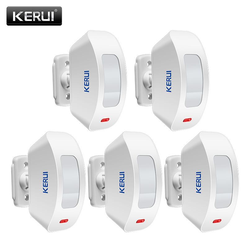Alarm Systems 5Pcs/lots KERUI P817 Wireless Infrared PIR Motion Detector Curtains Sensor Compatible With Burglar Security System
Alarm Systems 5Pcs/lots KERUI P817 Wireless Infrared PIR Motion Detector Curtains Sensor Compatible With Burglar Security System