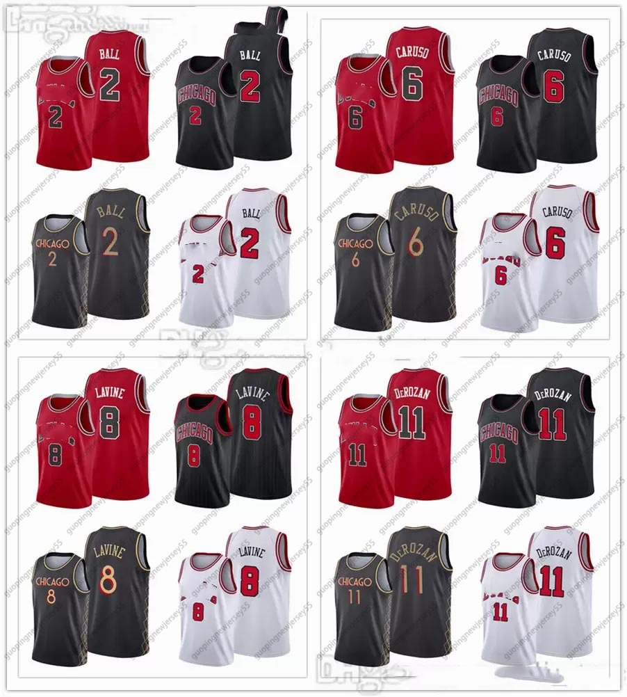 2021 Trade Basketball Jerseys 6 Alex Caruso 2 Lonzo Ball 11 DeMar DeRozan Zach 8 LaVine Black White Red Color Breathable Sports Shirts Fast, Black;red
2021 Trade Basketball Jerseys 6 Alex Caruso 2 Lonzo Ball 11 DeMar DeRozan Zach 8 LaVine Black White Red Color Breathable Sports Shirts Fast, Black;red