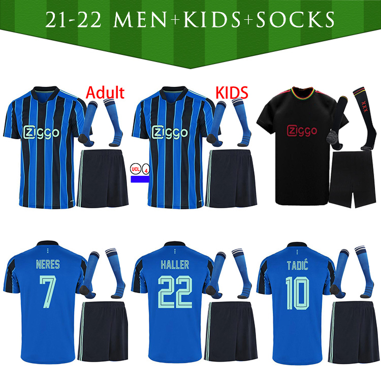 amsterdam soccer jerseys 2021 2022 KUDUS ANTONY BLIND PROMES TADIC CRUYFF aJAx jersey 21 22 adult + kids kit socks football shirt uniforms a, Black
amsterdam soccer jerseys 2021 2022 KUDUS ANTONY BLIND PROMES TADIC CRUYFF aJAx jersey 21 22 adult + kids kit socks football shirt uniforms a, Black