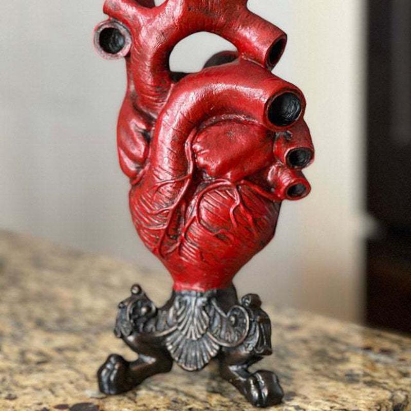 Heart Anatomical Shape Flower Vase Nordic Style Pot Vases Sculpture Desktop Plant For Home Decor Ornament Gifts T1G8485118