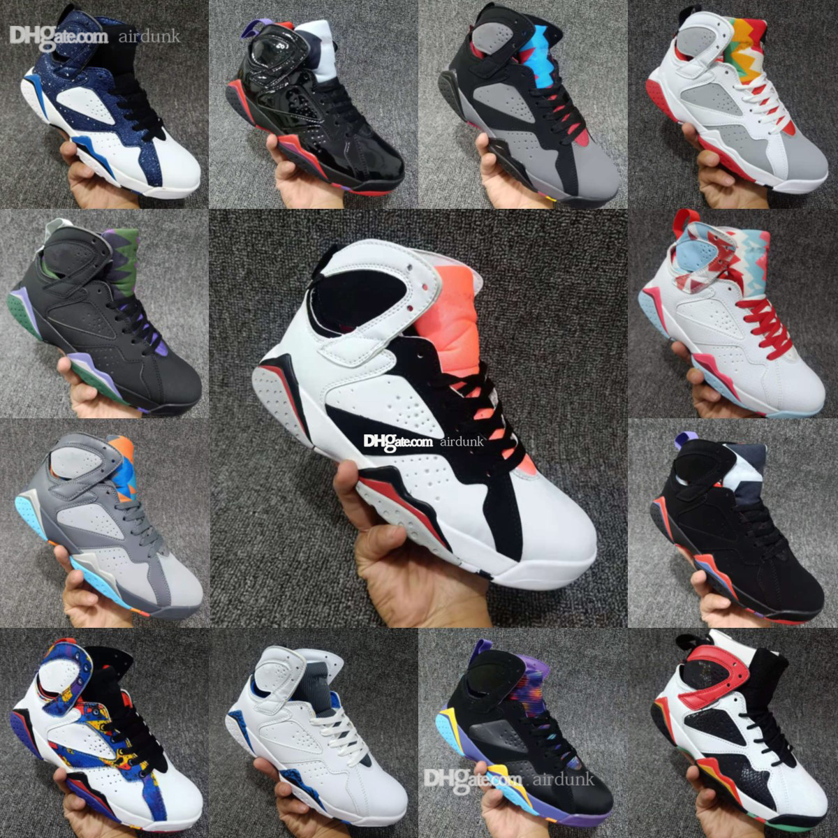 Bordeaux VII Top quality Men Basketball Shoes jumpman 7s Hare Raptor Olympic Ray Allen Oregon Ducks 7 Patta Sweater Barcelona Nights French Blue Sneaker 36-46, I need look other product
Bordeaux VII Top quality Men Basketball Shoes jumpman 7s Hare Raptor Olympic Ray Allen Oregon Ducks 7 Patta Sweater Barcelona Nights French Blue Sneaker 36-46, I need look other product