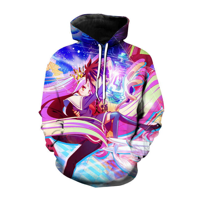 Anime Hoodies No Game No Life 3D Print Sweatshirt Men Women Fashion Oversized Hoodie Cosplay Hip Hop Pullover Unisex Hoody Coats H0908, Ah1101536s
Anime Hoodies No Game No Life 3D Print Sweatshirt Men Women Fashion Oversized Hoodie Cosplay Hip Hop Pullover Unisex Hoody Coats H0908, Ah1101536s