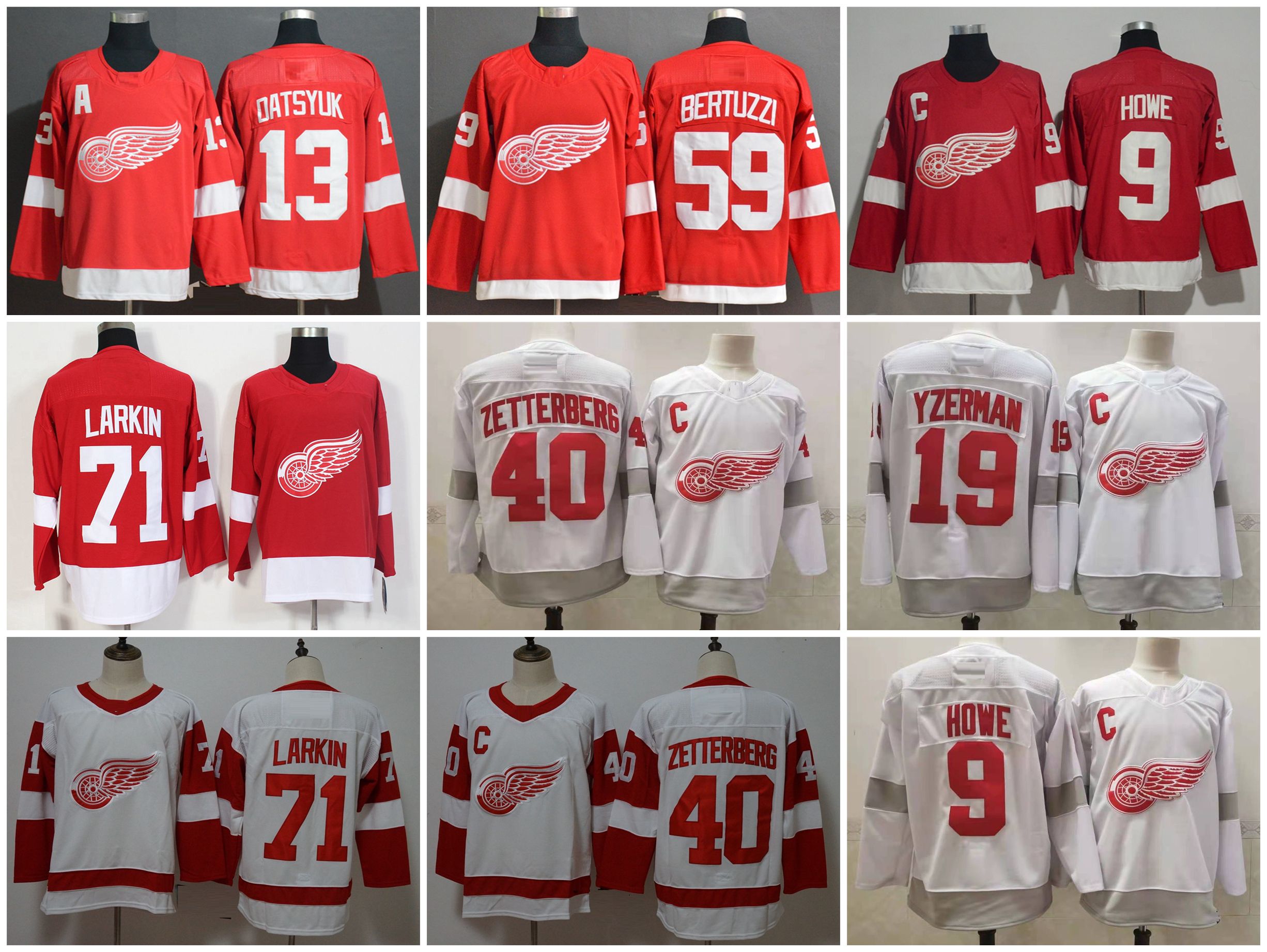 2021 Detroit Red Wings Hockey Jerseys Men Henrik Zetterberg Jersey Dylan Larkin Luke Glendening Tyler Bertuzzi Filip Hronek Stitched, 71 dylan larkin (c)
2021 Detroit Red Wings Hockey Jerseys Men Henrik Zetterberg Jersey Dylan Larkin Luke Glendening Tyler Bertuzzi Filip Hronek Stitched, 71 dylan larkin (c)