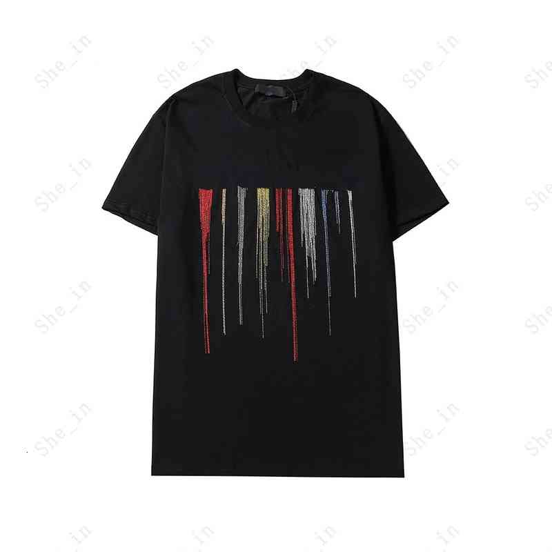 Men' T-Shirts Summer Mens T shirt RainBow Embroidery Letter Pattern Unisex Tops Fashion Casual Short Sleeve Women Tees A8ps# 8R52, 1# shoe box
Men' T-Shirts Summer Mens T shirt RainBow Embroidery Letter Pattern Unisex Tops Fashion Casual Short Sleeve Women Tees A8ps# 8R52, 1# shoe box