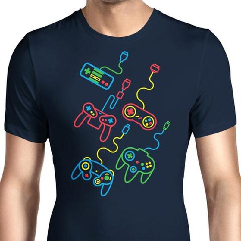 European Style Game Console Pattern Ins Wind Round Neck Short-sleeved T-shirt for Men and Women, Comfortable and Loose, White;black
European Style Game Console Pattern Ins Wind Round Neck Short-sleeved T-shirt for Men and Women, Comfortable and Loose, White;black