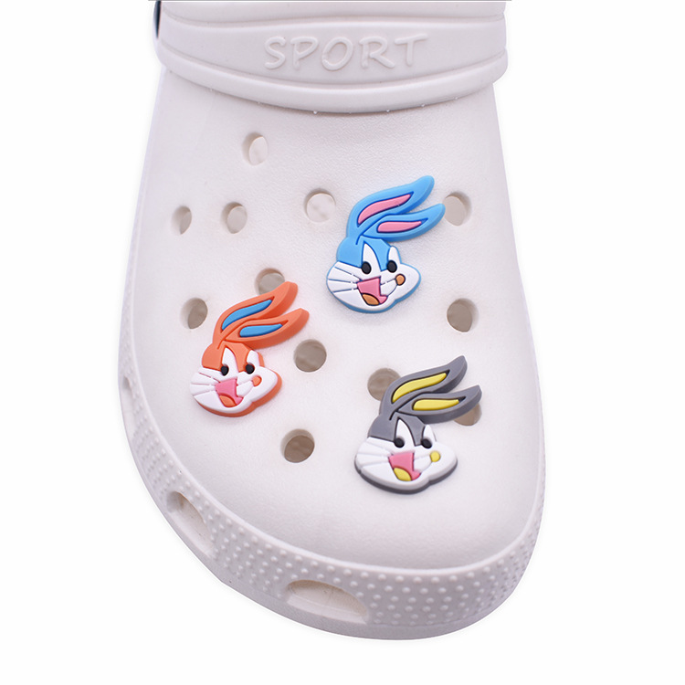 Soft Rubber Cute Shoe Decorations Charm Buckle Accessories Jibitz for Croc Charms Clog Buttons Favors Gift, White;pink
Soft Rubber Cute Shoe Decorations Charm Buckle Accessories Jibitz for Croc Charms Clog Buttons Favors Gift, White;pink