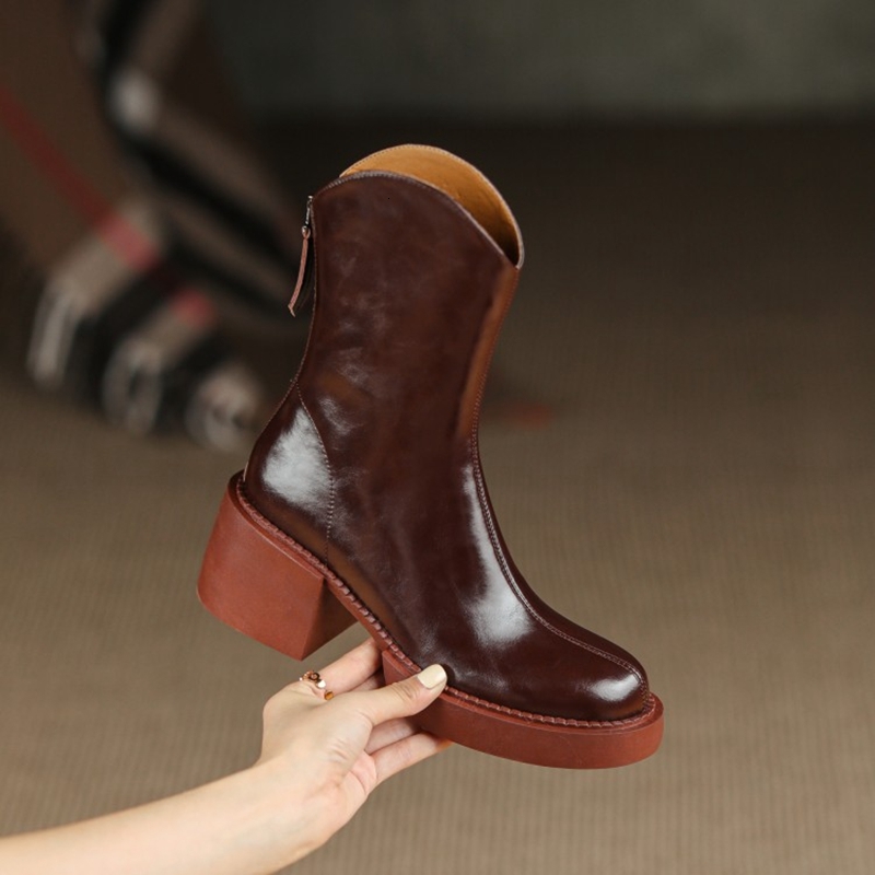 boots fall shoes women genuine leather platform shoe 2021 fashion round toe chunky solid black h0kw
boots fall shoes women genuine leather platform shoe 2021 fashion round toe chunky solid black h0kw