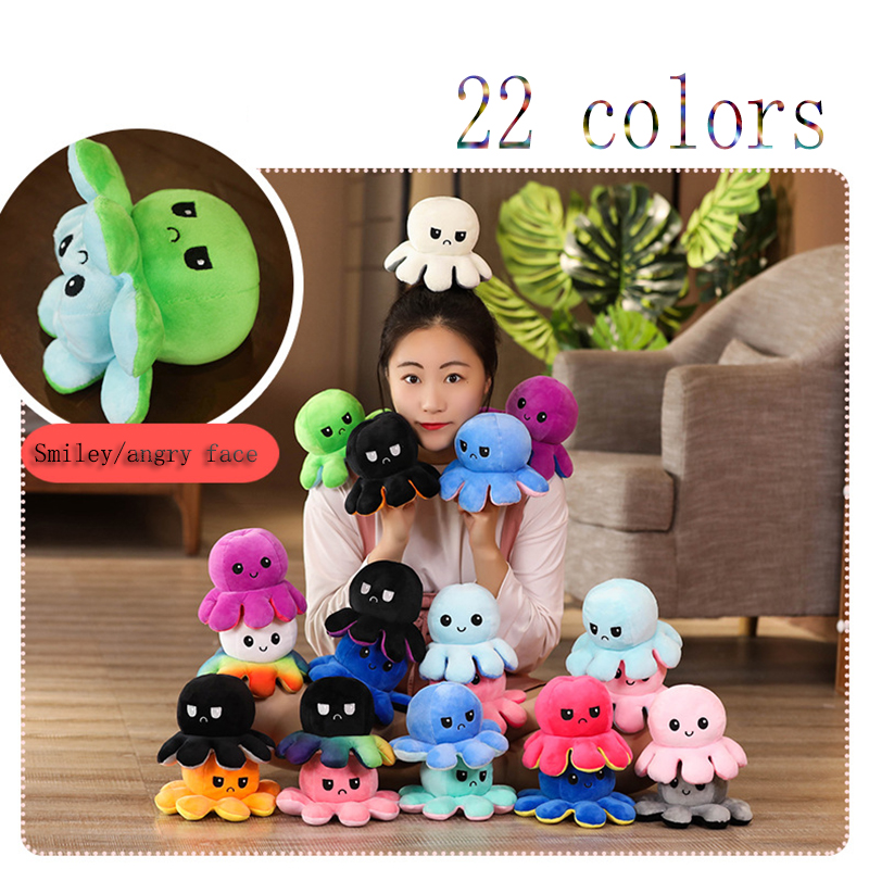 DHL Fast Shiping Hot Reversible Flip Octopus Stuffed Dolls Soft Double-sided Expression Plush Toy Baby Kids Gift Doll Christmas New Year Fes
DHL Fast Shiping Hot Reversible Flip Octopus Stuffed Dolls Soft Double-sided Expression Plush Toy Baby Kids Gift Doll Christmas New Year Fes