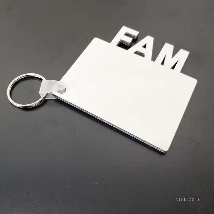 MOM DAD FAM Sublimation Blank Keychain Party Favor MDF Key Chain Pendant Double-sided Thermal Transfer Key Ring T2I51810
MOM DAD FAM Sublimation Blank Keychain Party Favor MDF Key Chain Pendant Double-sided Thermal Transfer Key Ring T2I51810