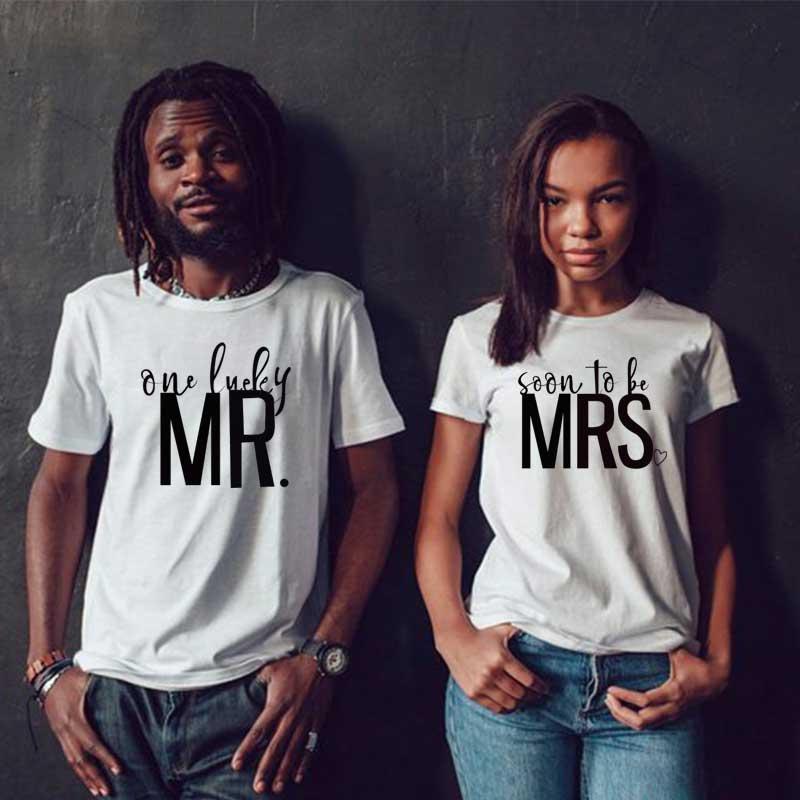 Women's T-Shirt 2021 Couples Clothes Matching Mr And Mrs Letter Summer T Shirts Women Arrivals Tops Cotton Ladies Streetwear Regular O Neck, Men
Women's T-Shirt 2021 Couples Clothes Matching Mr And Mrs Letter Summer T Shirts Women Arrivals Tops Cotton Ladies Streetwear Regular O Neck, Men