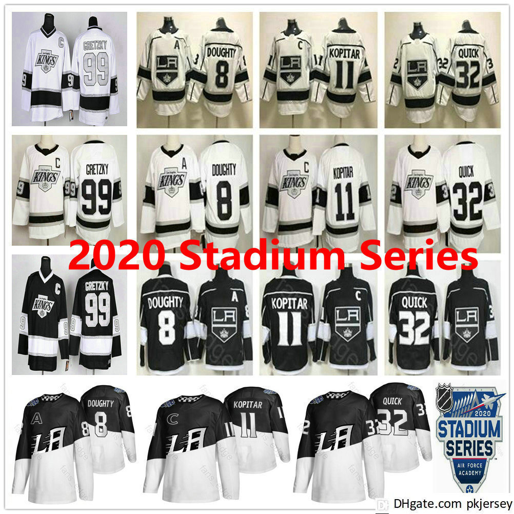 2020 Stadium Series Los Angeles Kings 8 Drew Doughty 11 Anze Kopitar 32 Jonathan Quick 99 Wayne Gretzky Man Woman Kids Youth Hockey Jerseys, Black;red
2020 Stadium Series Los Angeles Kings 8 Drew Doughty 11 Anze Kopitar 32 Jonathan Quick 99 Wayne Gretzky Man Woman Kids Youth Hockey Jerseys, Black;red
