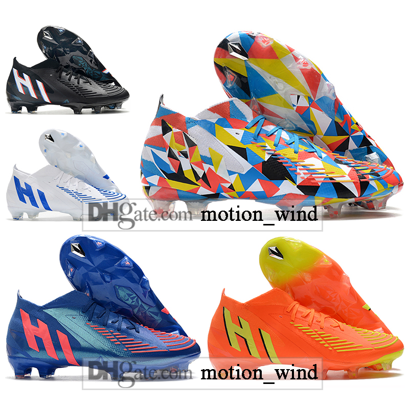 GIFT BAG Mens High Ankle Football Boots Predator Edge Geometric.1 FG Firm Ground Cleats X Men Outdoor Soccer Shoes Geometric Botas De Futbol, Black
GIFT BAG Mens High Ankle Football Boots Predator Edge Geometric.1 FG Firm Ground Cleats X Men Outdoor Soccer Shoes Geometric Botas De Futbol, Black