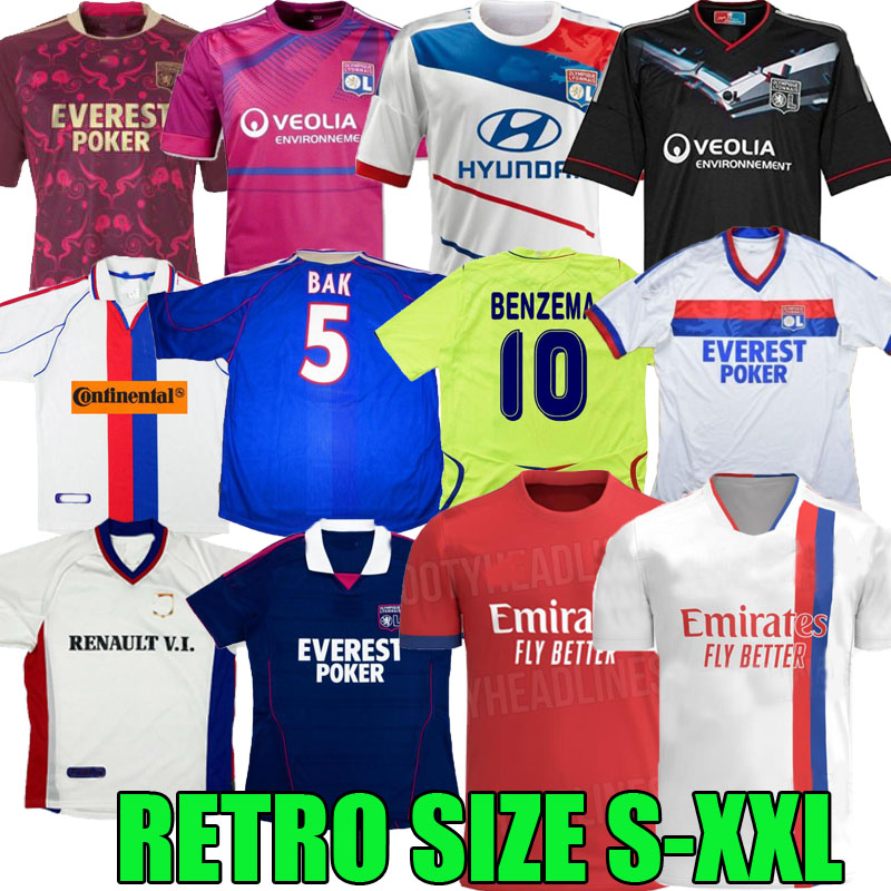 retro Olympique Lyonnais Lyon soccer jersey 00 01 02 08 09 10 11 12 13 21 22 Carriere GOVOU GOURCUFF TOULALAN JUNINHO BASTOS BENZEMA MARLET Maillot de football shirt, Away 2
retro Olympique Lyonnais Lyon soccer jersey 00 01 02 08 09 10 11 12 13 21 22 Carriere GOVOU GOURCUFF TOULALAN JUNINHO BASTOS BENZEMA MARLET Maillot de football shirt, Away 2