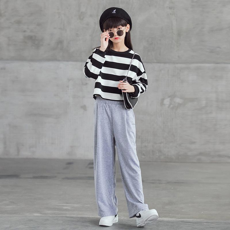 Clothing Sets 2022 Autumn Teen Girls Clothes Set Casual Long Sleeve Striped Shirt Hoodies + Pants Two Pieces Kids Cotton Suits Spring, Black
Clothing Sets 2022 Autumn Teen Girls Clothes Set Casual Long Sleeve Striped Shirt Hoodies + Pants Two Pieces Kids Cotton Suits Spring, Black