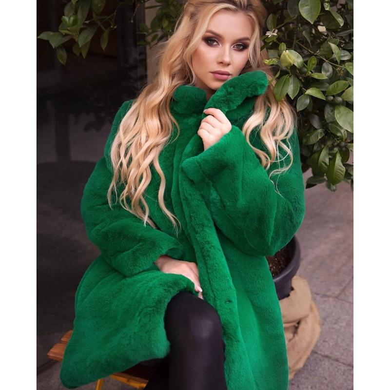 Women's Fur & Faux Donsignet Women Winter Fashion Imitation Coat Cold Resistance Mid-Long Stand Collar Solid Color Streetwear, Black
Women's Fur & Faux Donsignet Women Winter Fashion Imitation Coat Cold Resistance Mid-Long Stand Collar Solid Color Streetwear, Black