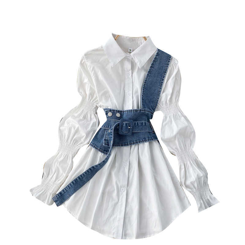 Spring Shirt Women's Fashion Long Sleeve Vintage Ropa De Mujer Tops Lady Clothes Camisas Korean Blouse Q755 210527