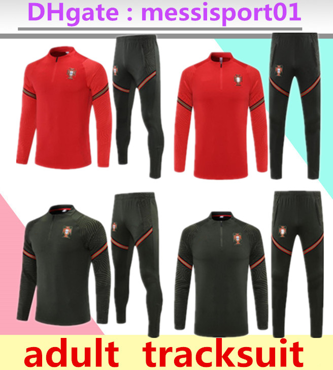 21/22 Portu gal tracksuits Mens soccer training 2021 2022 men and kids football suit jogging tracksuit adult boys chandal futbol survetement foot kit, Red
21/22 Portu gal tracksuits Mens soccer training 2021 2022 men and kids football suit jogging tracksuit adult boys chandal futbol survetement foot kit, Red