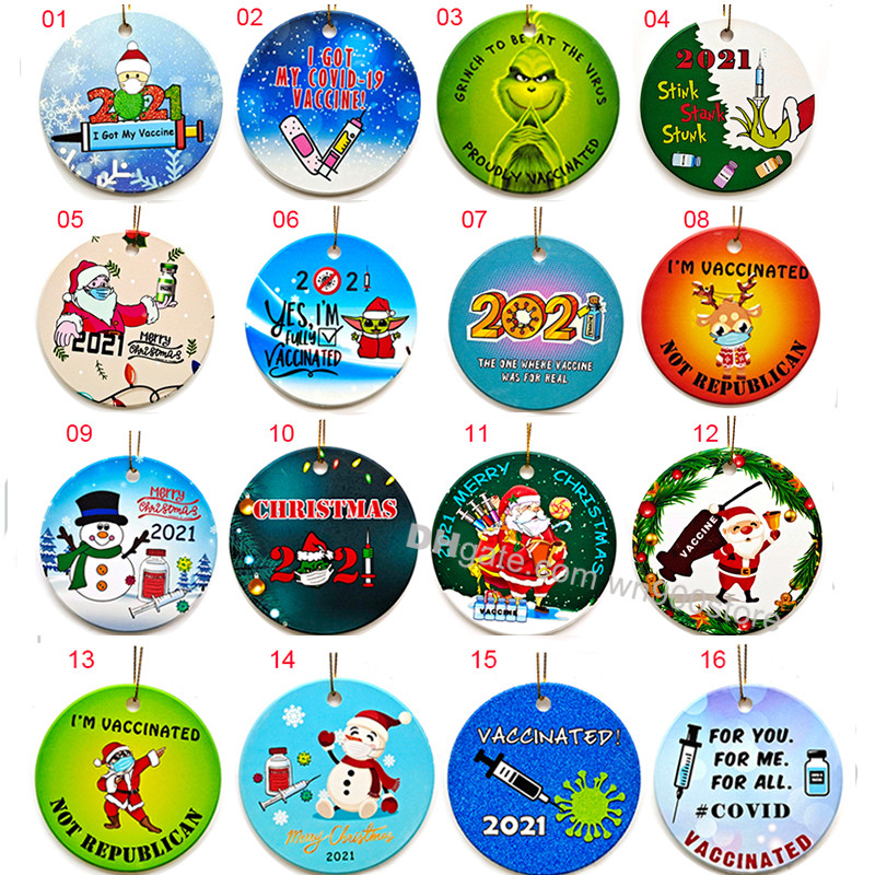 2021 Christmas Ornaments Decorations Two-Side Printed Kits Accessories Surviving Souvenir Gift for Home Indoor Outdoor Decor
2021 Christmas Ornaments Decorations Two-Side Printed Kits Accessories Surviving Souvenir Gift for Home Indoor Outdoor Decor