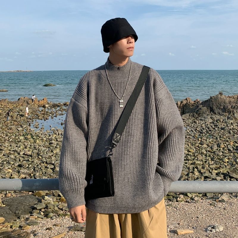 Men's Sweaters of the winter men around neck long-sleeve wool jackets fashion loose pullover solid color cashmere knitting clos 6AIF, 1# shoe box
Men's Sweaters of the winter men around neck long-sleeve wool jackets fashion loose pullover solid color cashmere knitting clos 6AIF, 1# shoe box