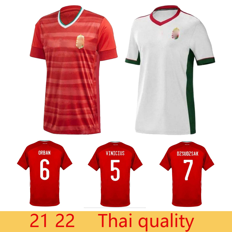 TOP quality 2021 European Cup Hungary Soccer Jersey fan SZOBOSZLAI PRISKIN 21 22 Home Red VINICIUS ORBAN DZSUDZSAK NAGY Shirt national teamfootball uniform
TOP quality 2021 European Cup Hungary Soccer Jersey fan SZOBOSZLAI PRISKIN 21 22 Home Red VINICIUS ORBAN DZSUDZSAK NAGY Shirt national teamfootball uniform